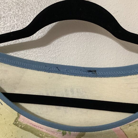 Vintage Y2K Fairy Grunge Green Rome Roma Vacation Graphic Rhinestone T Shirt XL - Picture 12 of 12